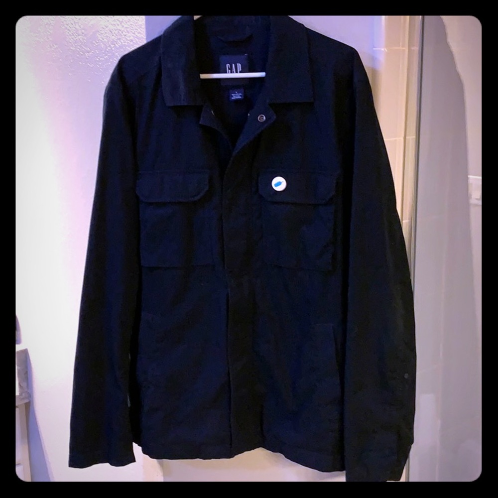 Navy Blue Fall Jacket